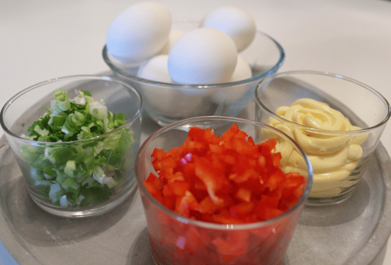 Eggesalat - Ingredienser